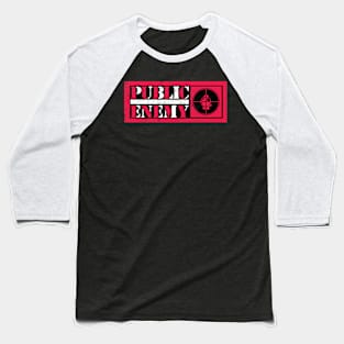 Public Enemy Distressed Baseball T-Shirt